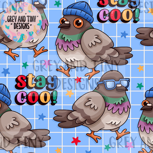 Stay coo pigeons