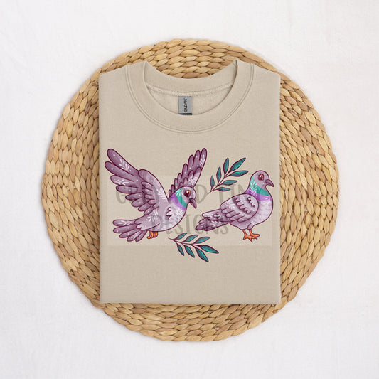 Pretty pigeons PNG