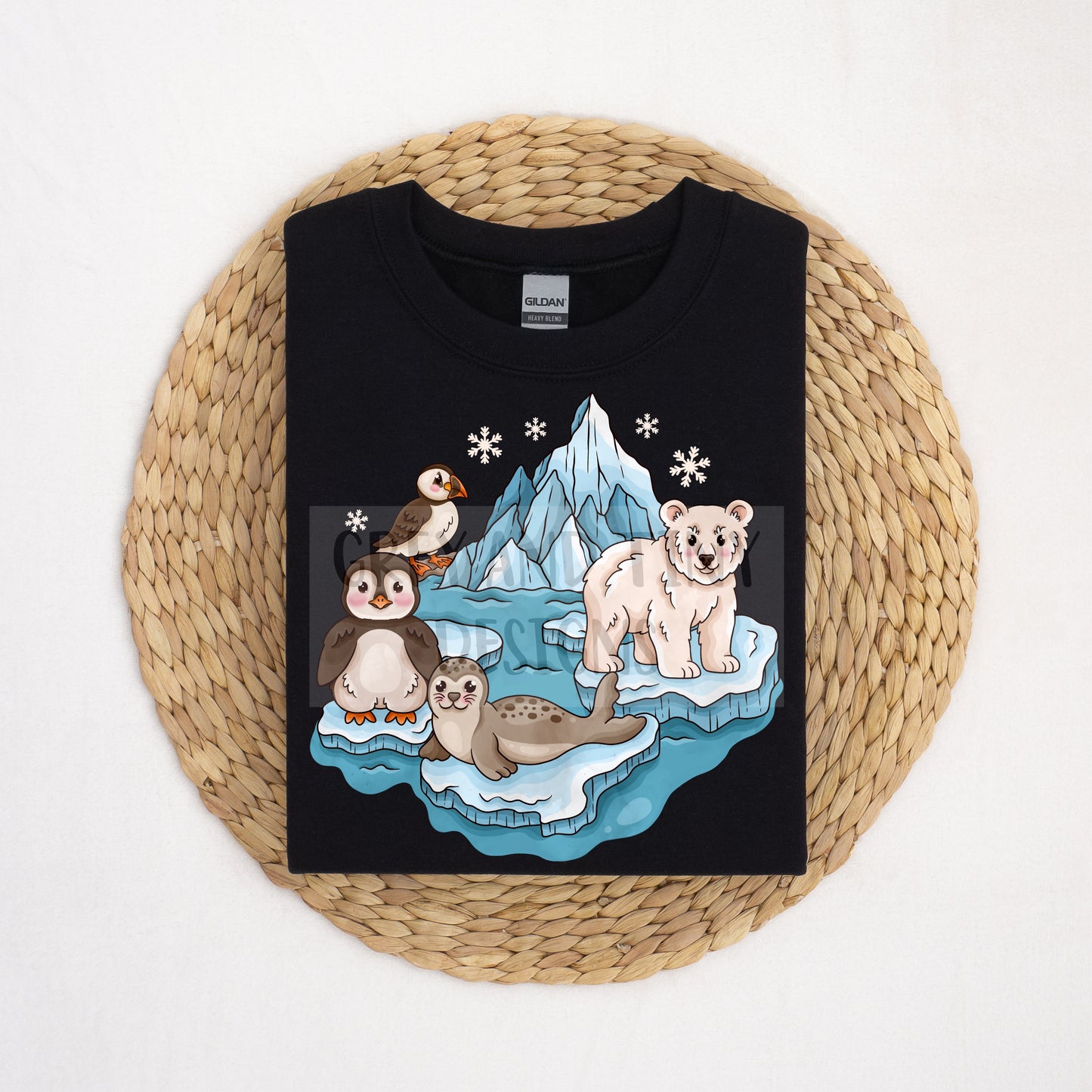 Winter animals PNG