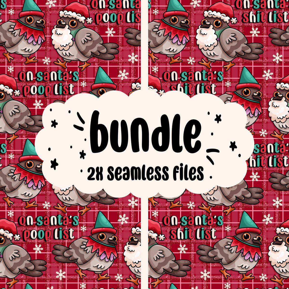 Santas list pigeons - bundles