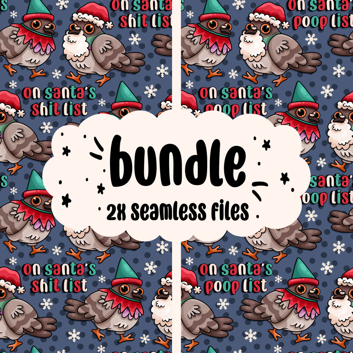 Santas list pigeons - bundles