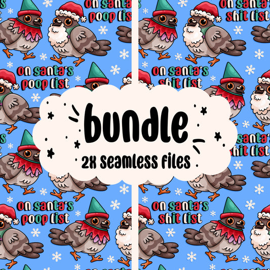 Santas list pigeons - bundles