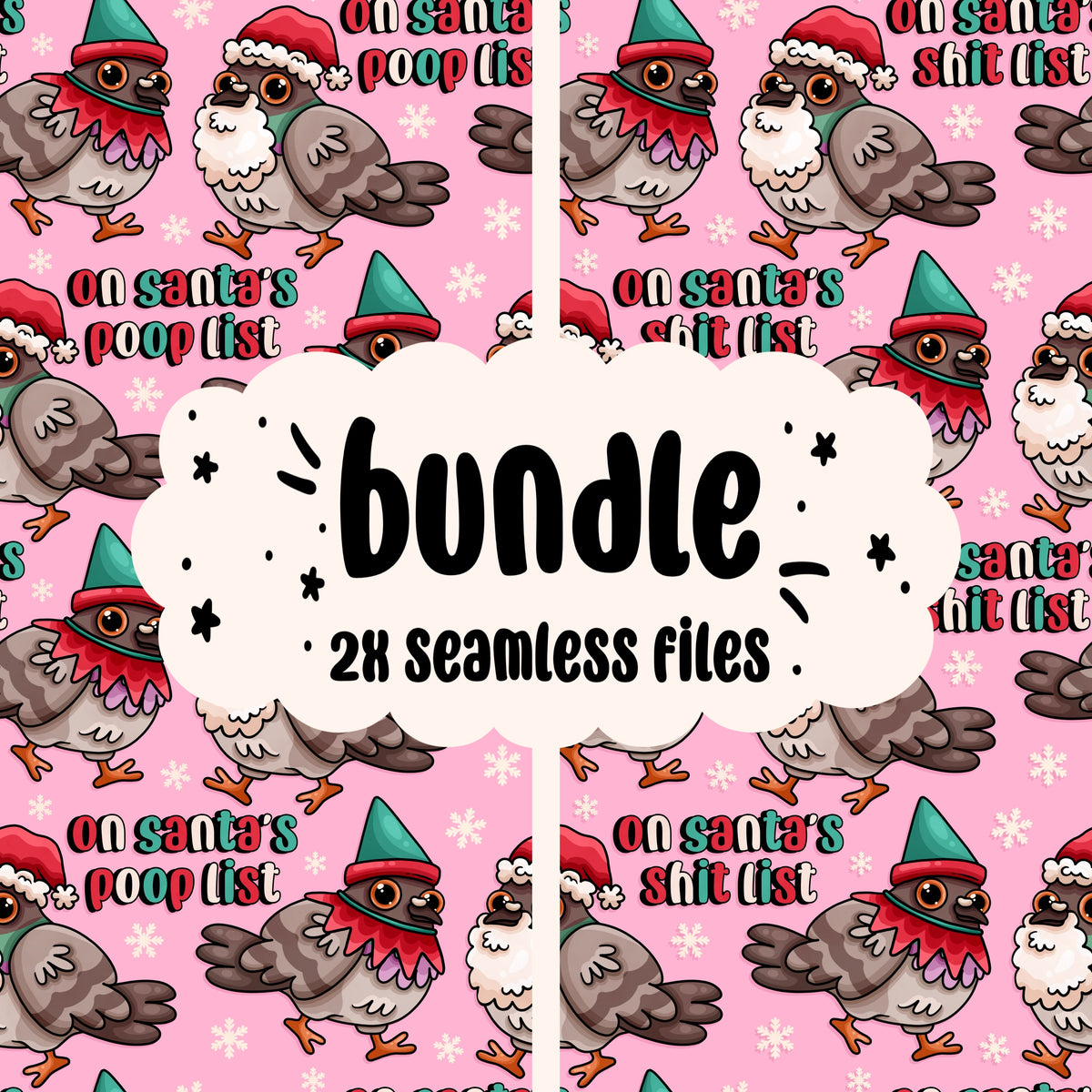Santas list pigeons - bundles