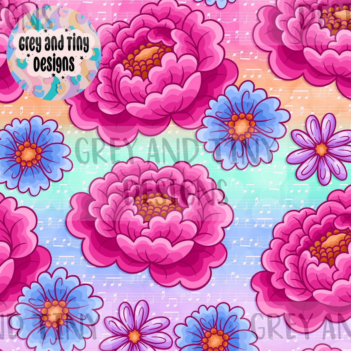 Music floral
