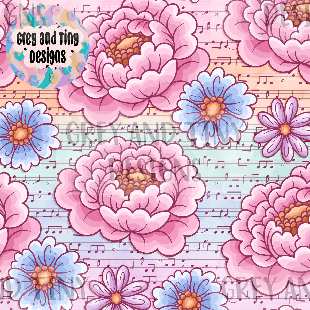 Music floral