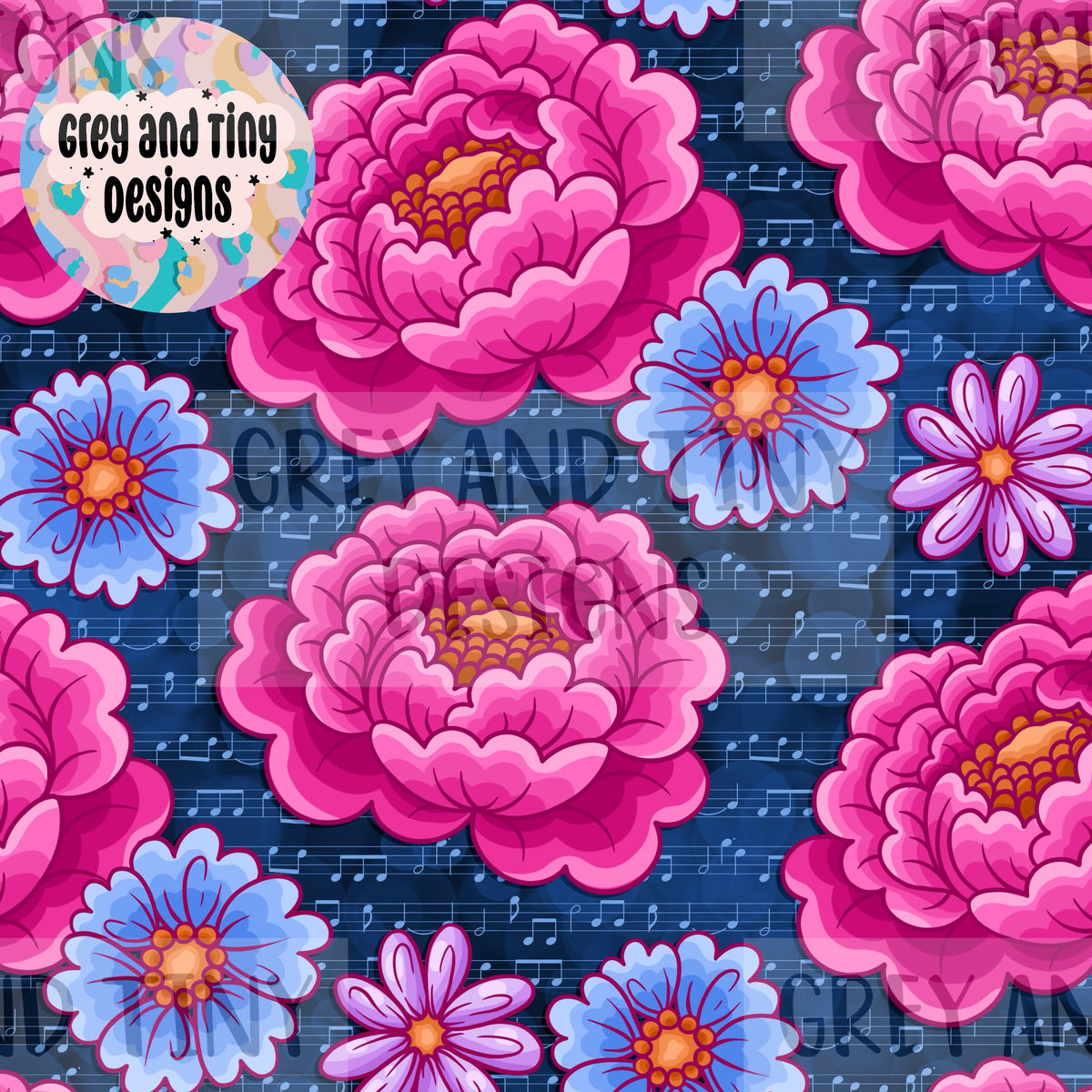 Music floral