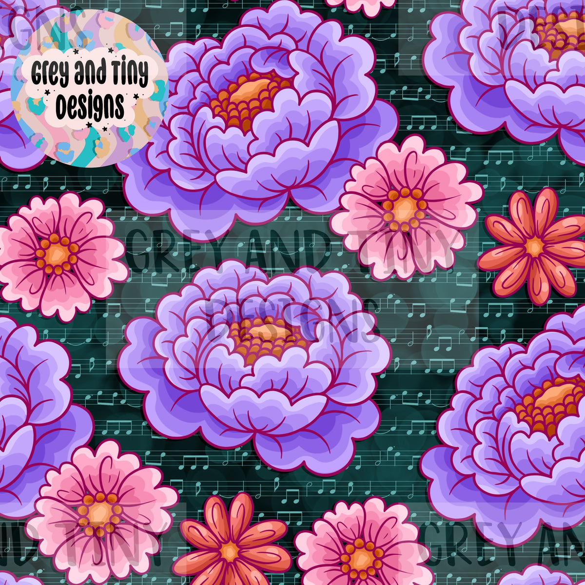 Music floral