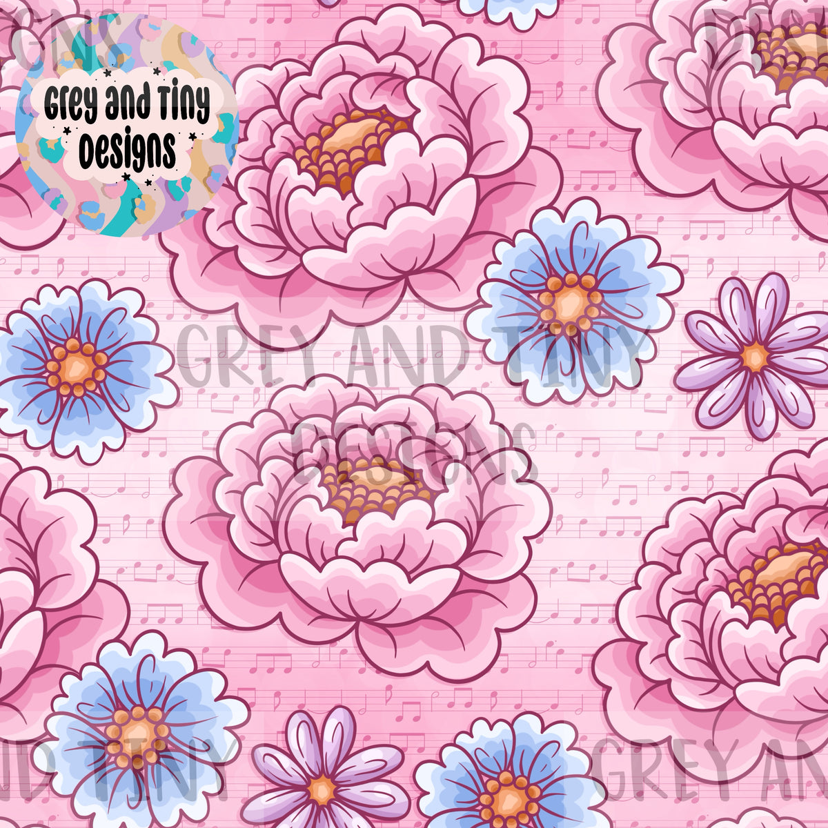 Music floral