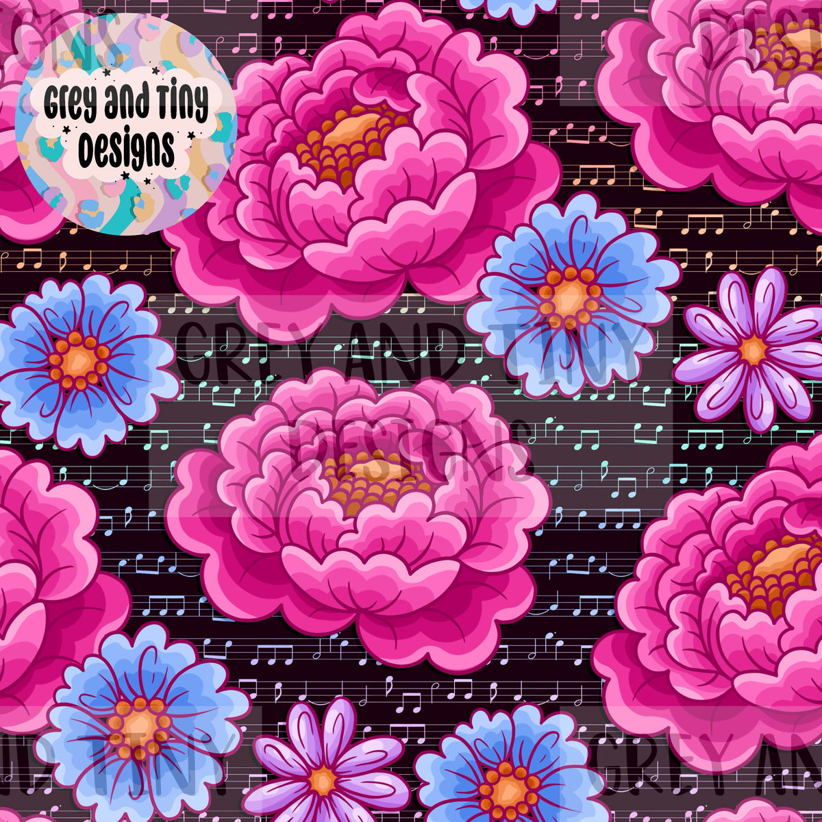 Music floral