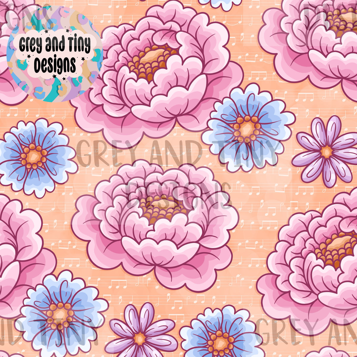 Music floral