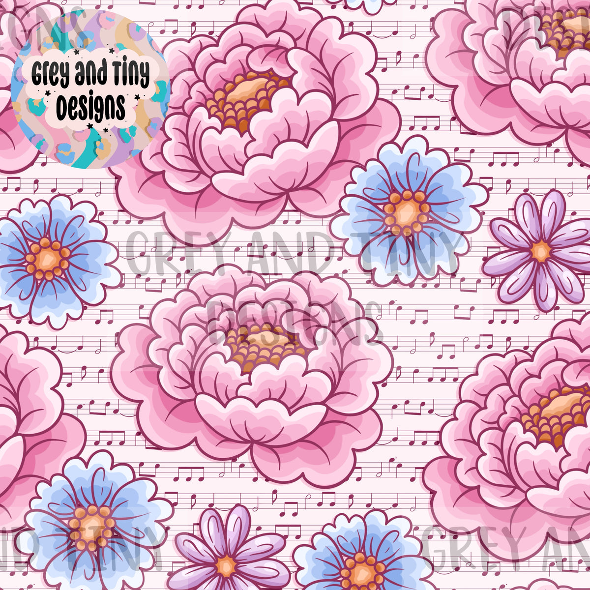 Music floral